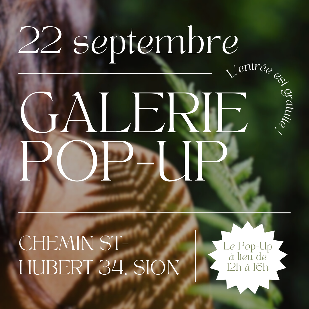 Pop-Up à l'Ambassade à Sion